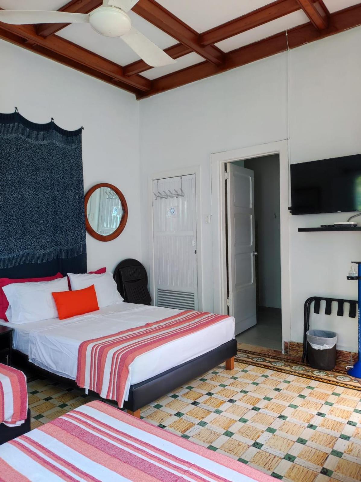 La Casa Azul Apartment Cartagena Bagian luar foto